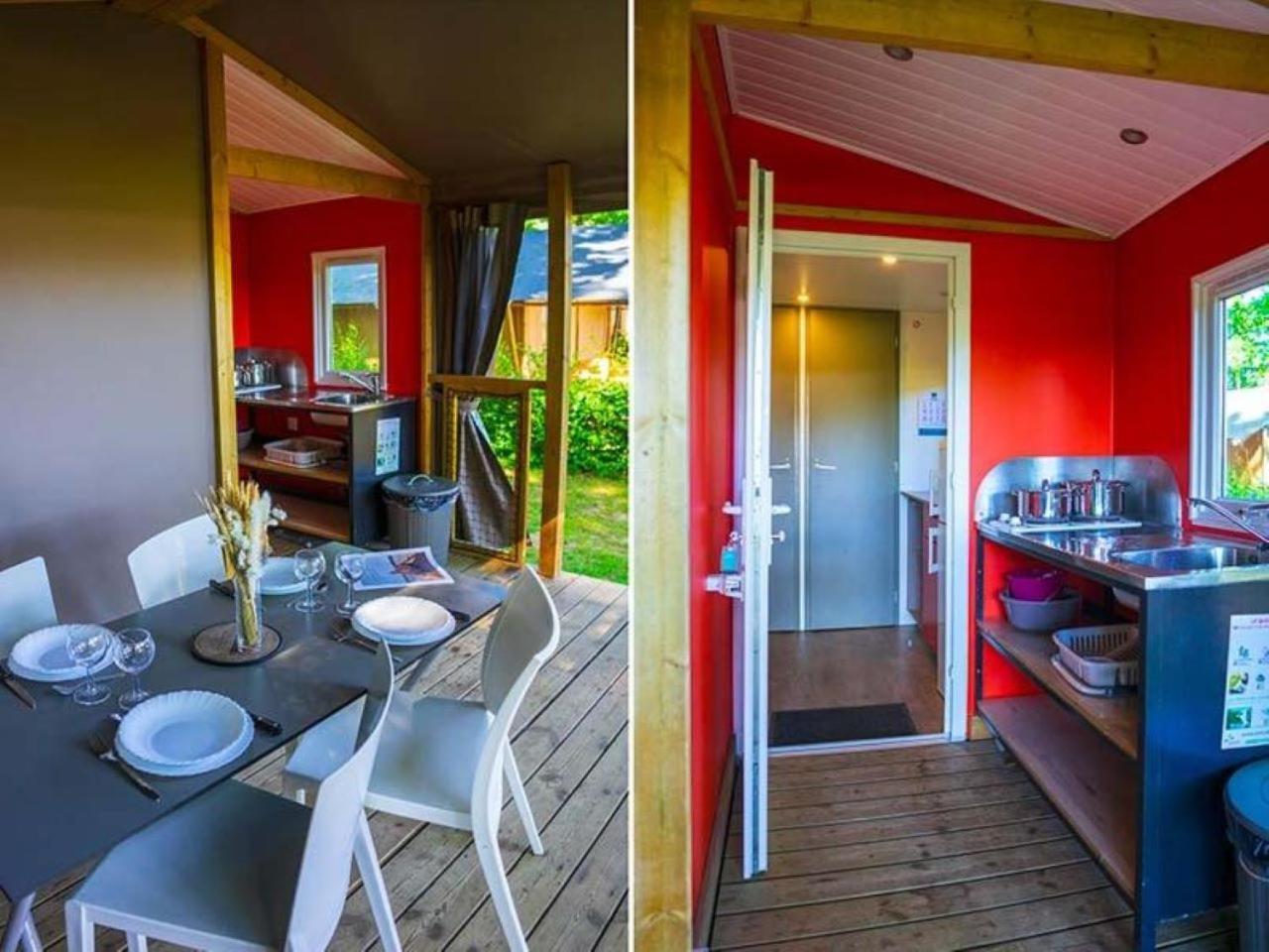 Camping De La Foret Seasonova Sillé-le-Guillaume Kültér fotó